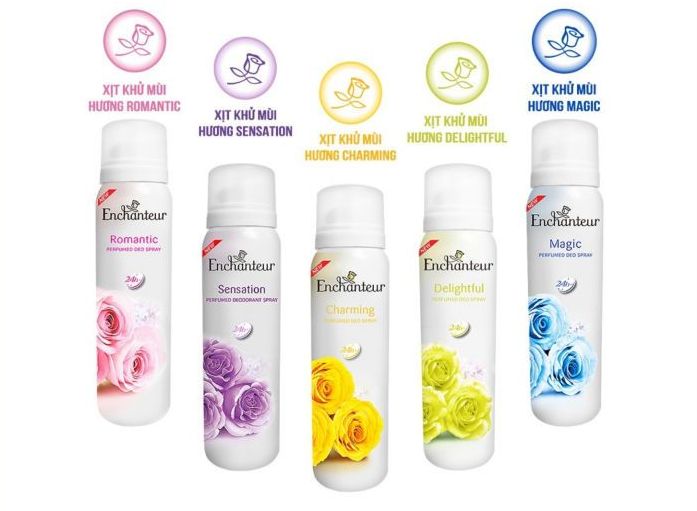 Xịt khử mùi Enchanteur 150ml