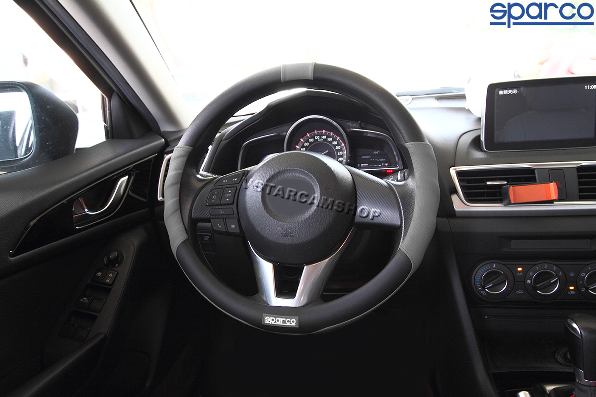 Bọc vô lăng cao cấp chính hãng Sparco SPC1103