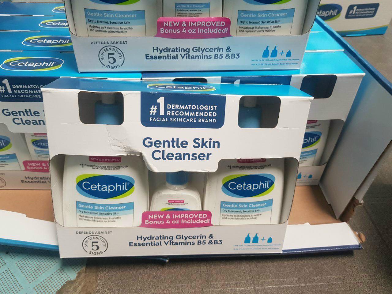 ( Mẫu mới ) Sữa rửa mặt Cetaphil ( 118ml / 591ml / 125ml )