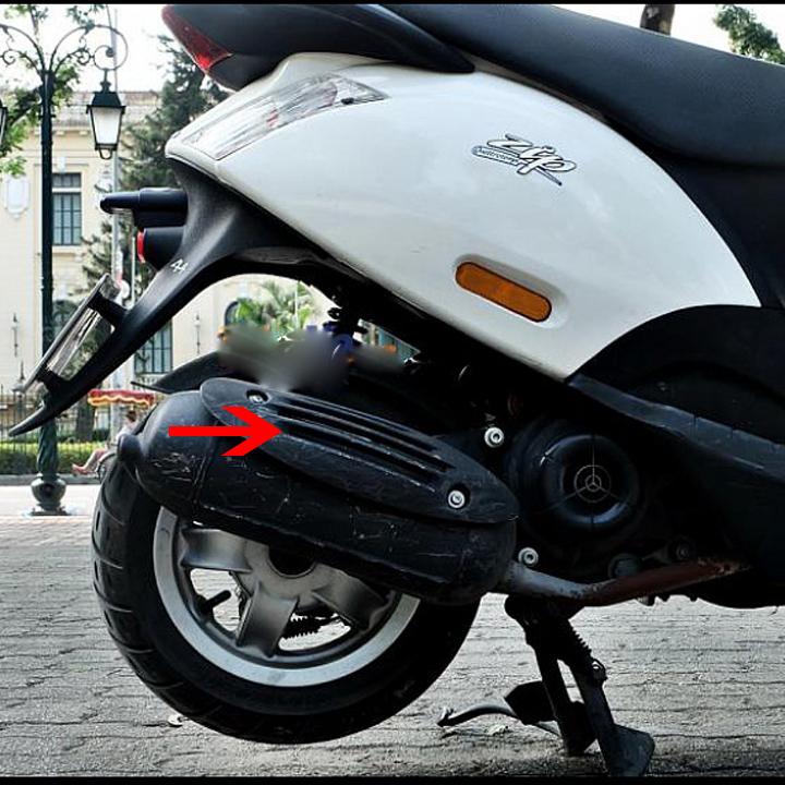 Ốp pô nhựa cao cấp gắn cho xe ZIP