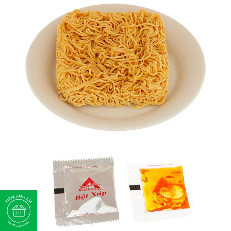 Mì Gấu Đỏ tôm và gà gói 63g