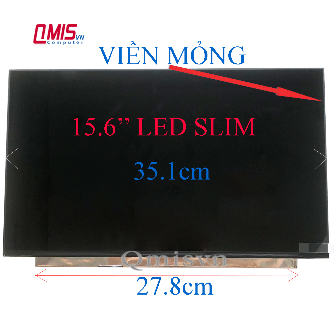 Màn hình laptop 15.6 inch led mỏng slim 30 pin fhd ips 60hz, acer nitro 5 an515-43-r9fd, an515-51 - full viền/ không viền/ viền mỏng