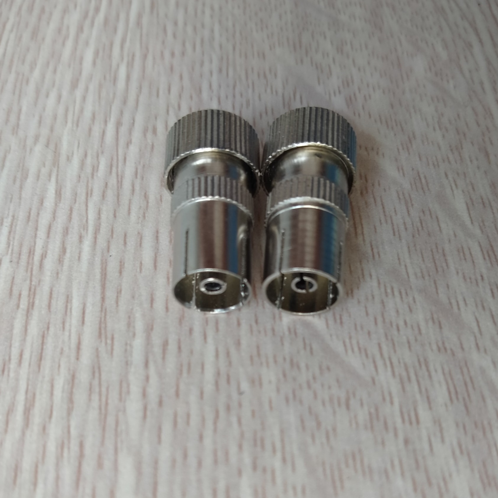 Rắc Cắm Tivi Dương Rắc Cắm Tivi Âm Đầu Nối F5 Cáp Tivi (gói 2 cái)