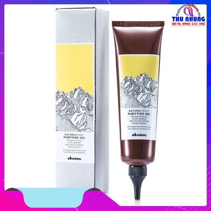 Gel dành cho da đầu bị gàu khô hay ướt davines purifying gel 150ml