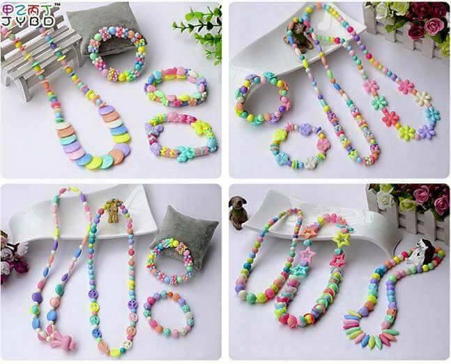 Bộ sâu vòng hạt cườm cho bé