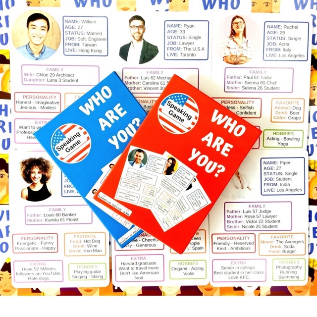 [HCM]Game Who are you - game bạn là ai!!