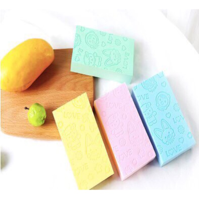 MÚT TẮM KỲ GHÉT SIÊU THẦN THÁNH BÔNG TẮM TẠO BỌT TẨY TẾ BÀO CHẾT BÔNG TẮM SIÊU SẠCH SIÊU MỀM MẠI