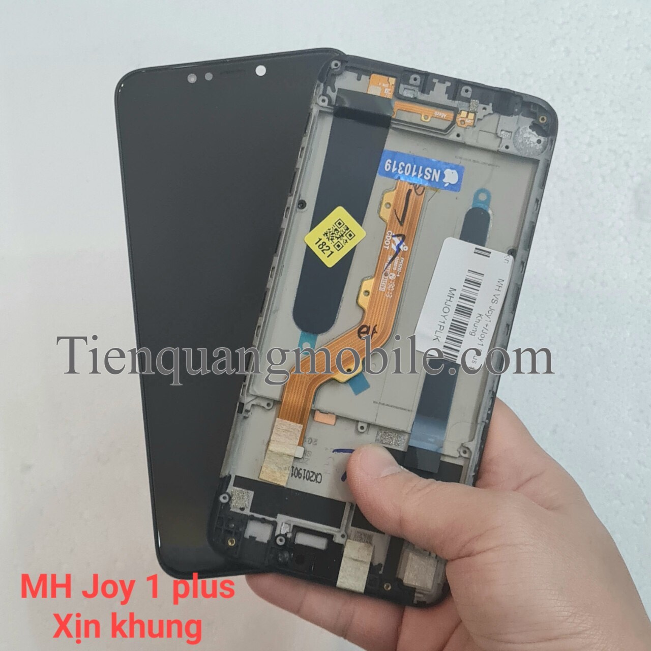 Màn hình Vsmart Joy 1 Plus xịn khung