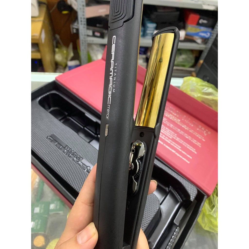 MÁY KẸP DUỖI TÓC CERA MAGIC TITANIUM MIRROR