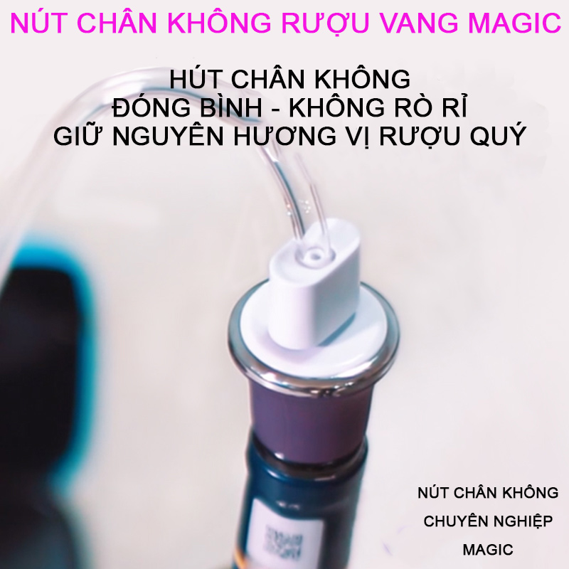 [HCM]Nút hút chân không Magic - phụ kiện máy hút chân không