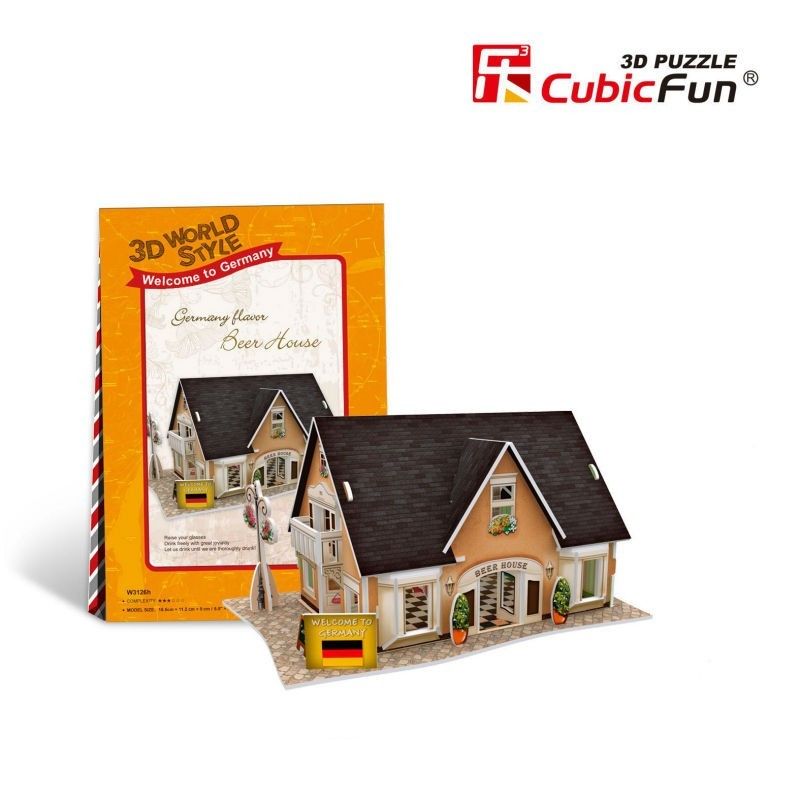 Mô hình giấy 3D CubicFun - Germany Style