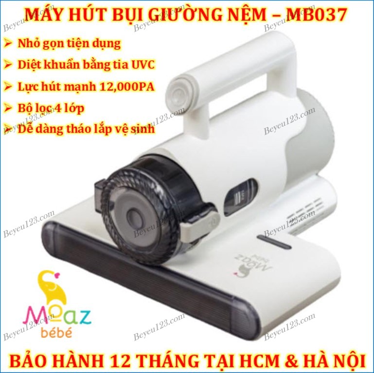 Máy hút bụi giường nệm cầm tay đa năng moaz bébé, máy hút bụi chăn gối, sofa bebe mb - 037 beyeu123