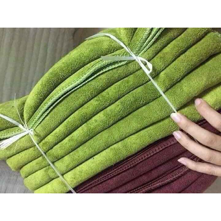 Khăn mặt kích thước 30*50cm chất liệu sợi microfiber