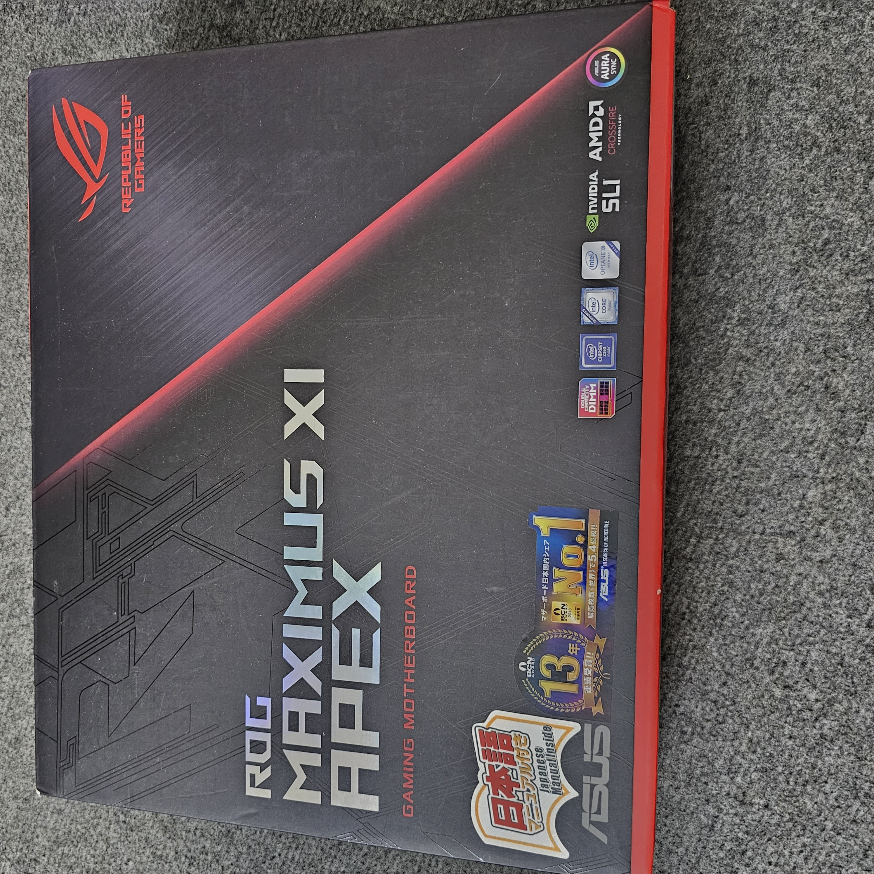 Main Asus ROG MAXIMUS XI APEX (Chipset Intel Z390/ Socket LGA1151/ None VGA )