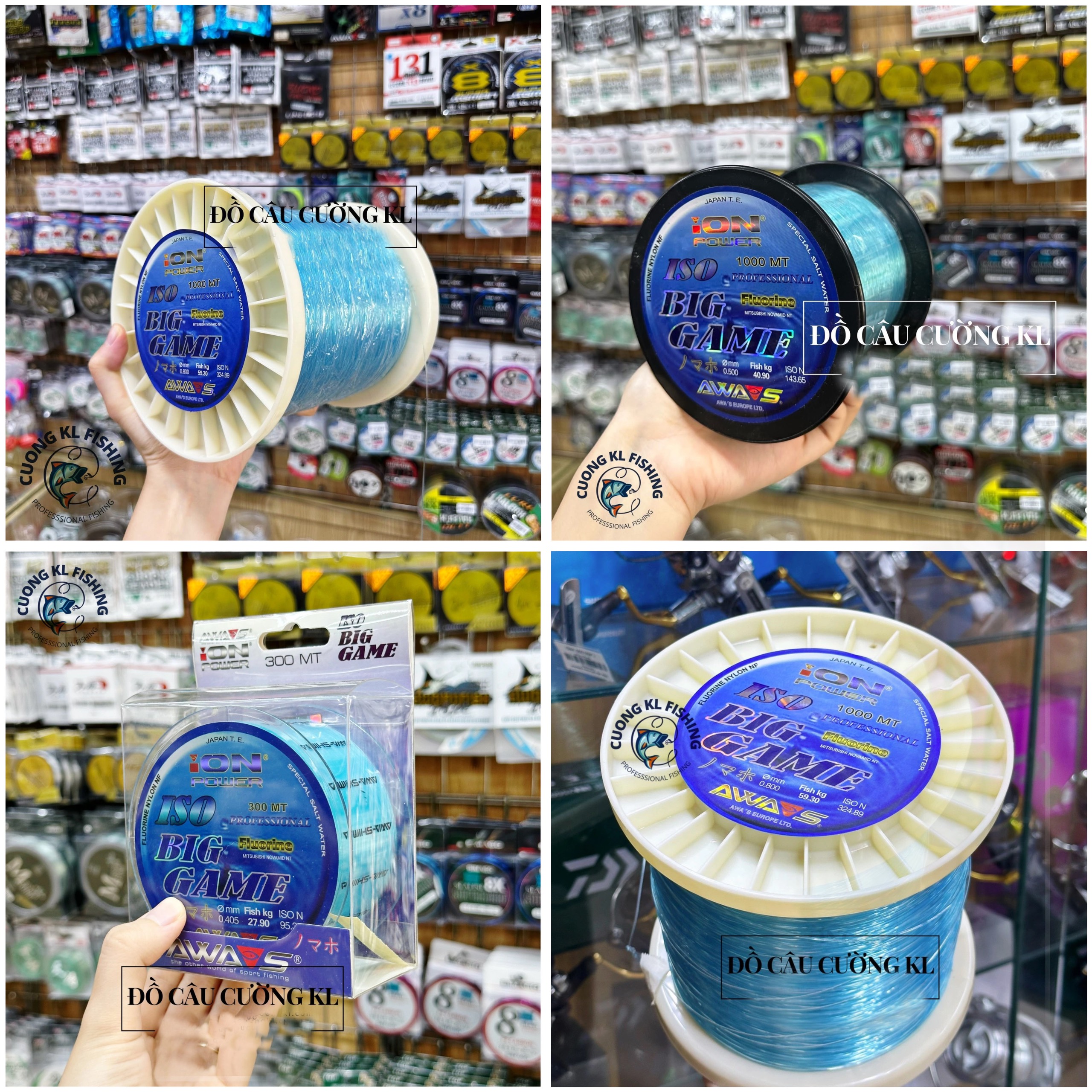Cước Ion Power BIG GAME (CHÍNH HÃNG 100%)