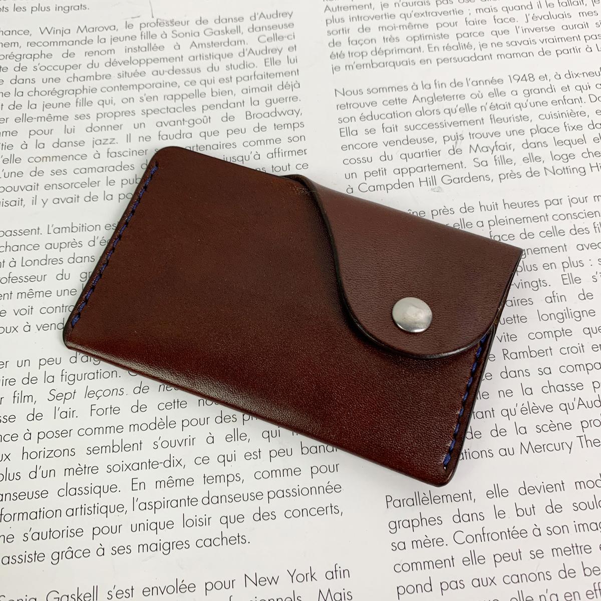 BAO ĐỰNG THẺ MINI - DA BÒ NHẬP KHẨU - ĐỒ DA THẬT THỦ CÔNG DTLEATHER DB276