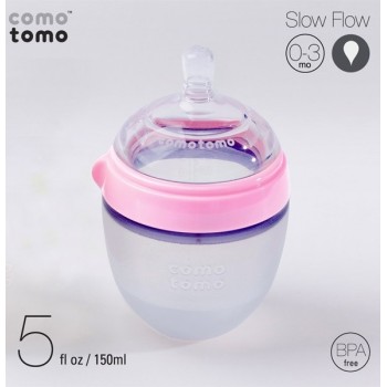 Bình sữa comotomo 150ml Xanh/Hồng