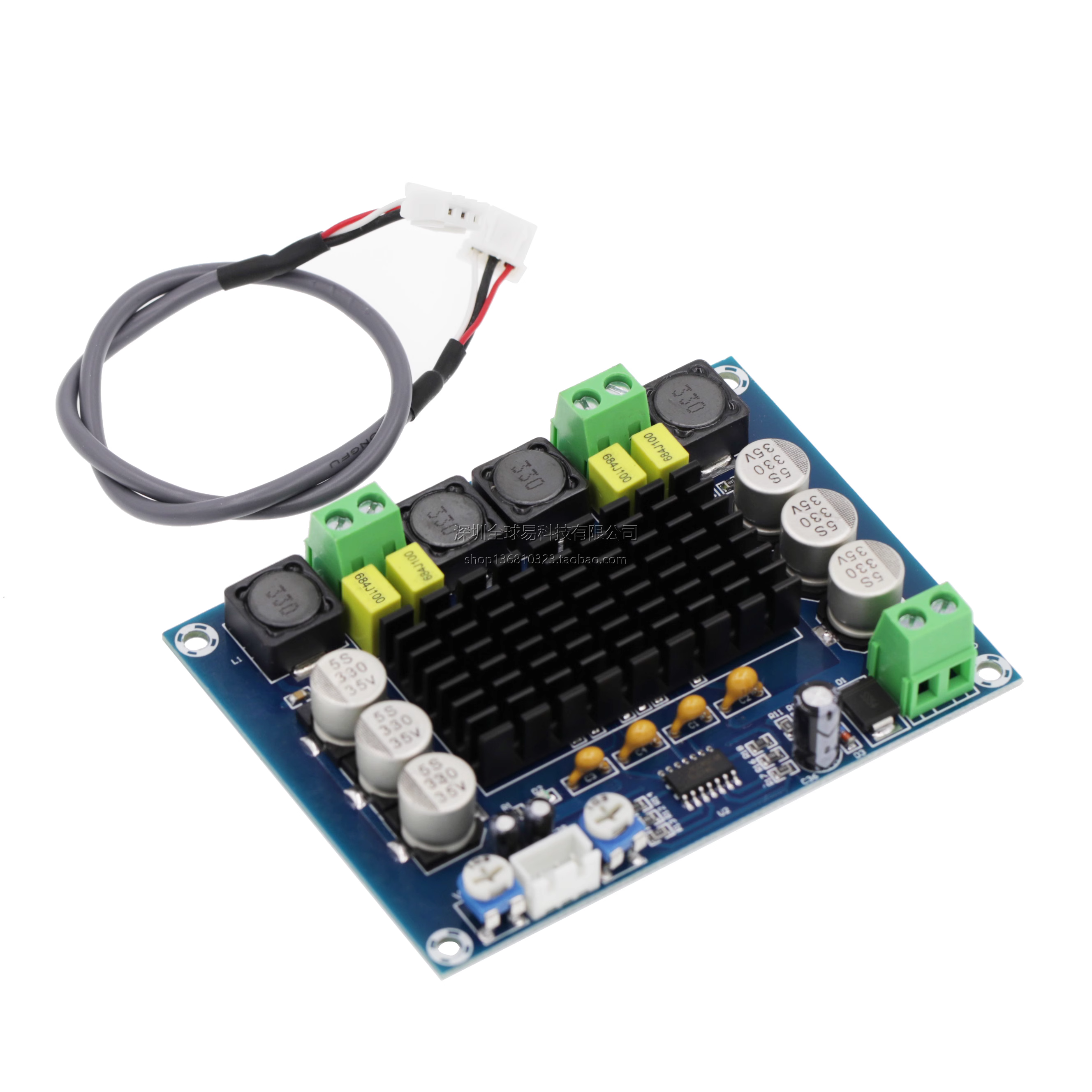 Bảng khuếch đại kỹ thuật số công suất cao xh-m543 tpa3161d2 mô-đun khuếch đại âm thanh class d dual channel 2 * 120w