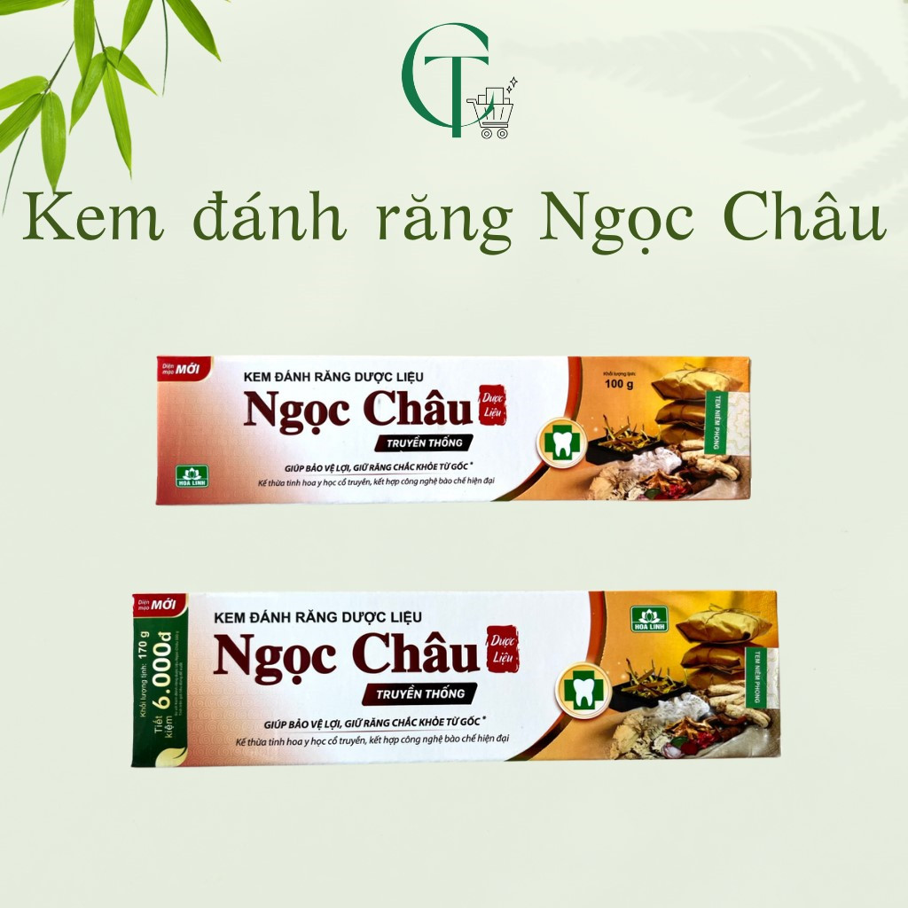 Kem đánh răng dược liệu Ngọc Châu