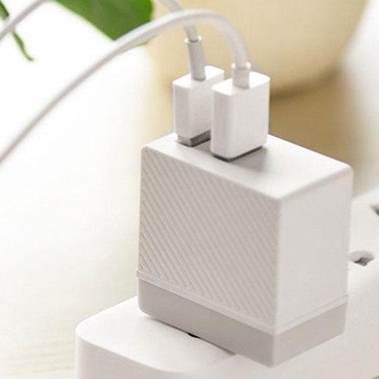 Cóc sạc hoco haoke c23a - 2 cổng usb - 2.4a