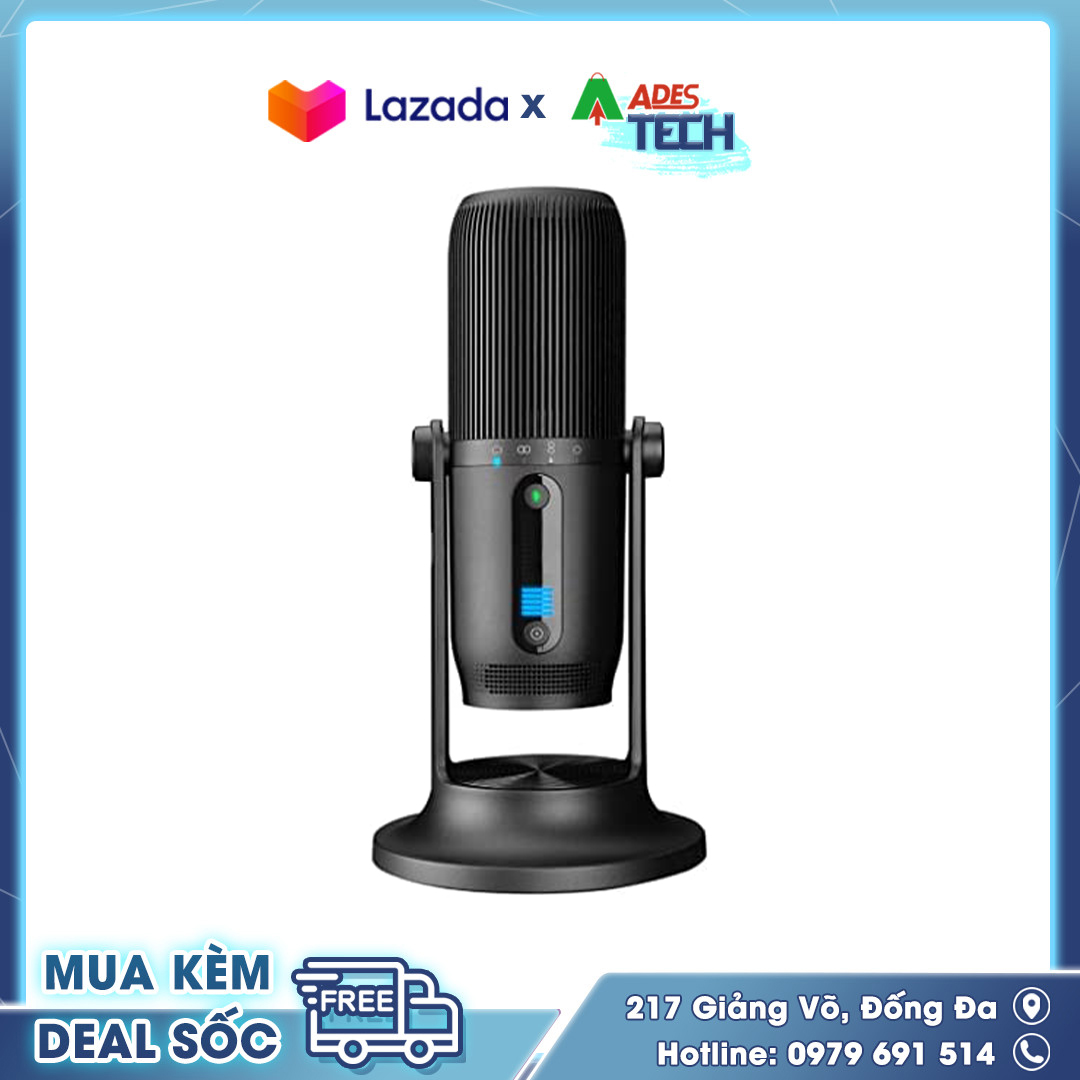 [HÀNG CHÍNH HÃNG] Microphone Thronmax M2 Pro Mdrill One Pro Jet Black 96khz M2PB - Tốc Độ Bit 24 - Bảo Hành 12 Tháng