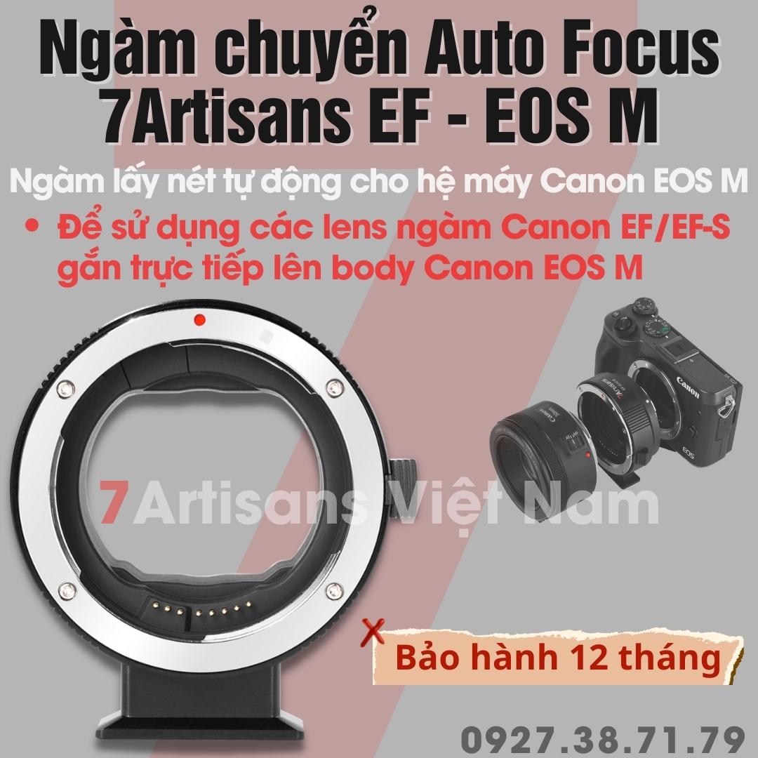 Ngàm chuyển Auto Focus 7Artisans EF