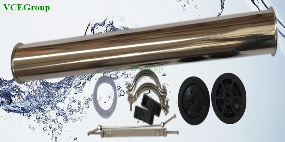 Vỏ màng lọc RO 4040 Inox