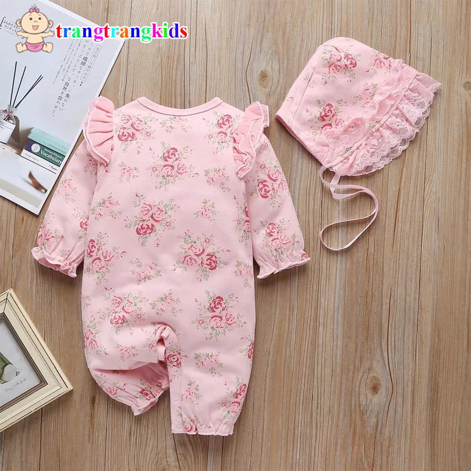 Sleepsuit- Jumpsu cao cấp cho bé 0-12 tháng (áo liền quần, áo thôi nôi, body đầy tháng, áo liền quần cho bé trai bé gái bé gái) (trangtrangkids)