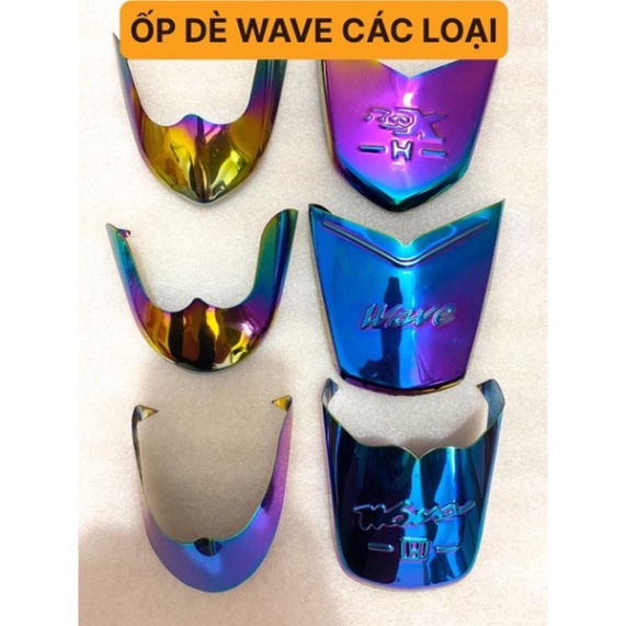 Ốp mũi dè mỏ dè trước sau wave a 50 cc 100cc và wave s rs 100 & wave a 110 cc - wave 2006 đến 2022 - màu titan cực đẹp
