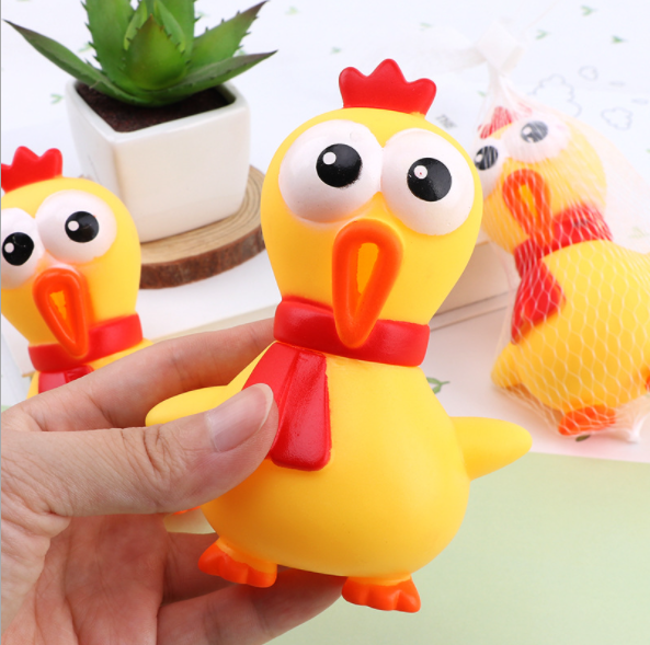 Đồ chơi trẻ em gà bóp kêu ò ó o
