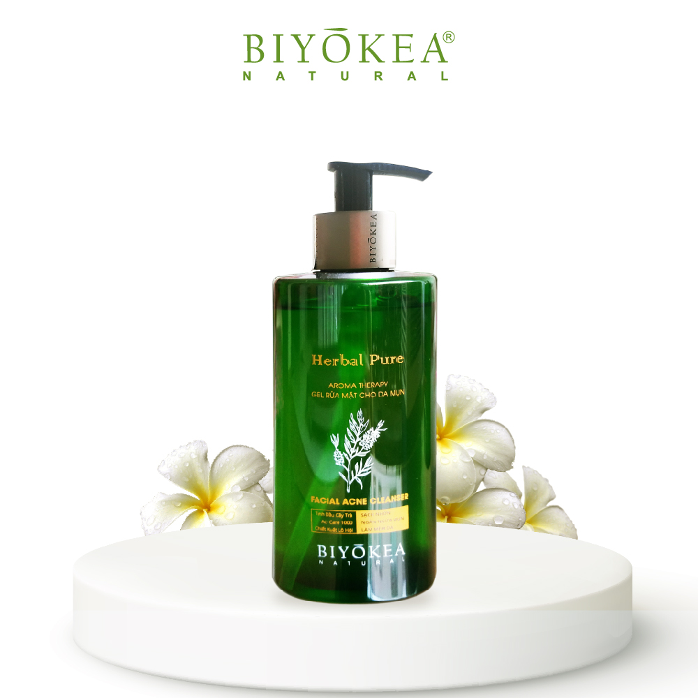 Sữa Rửa Mặt Cho Da Mụn Biyokea 320ml