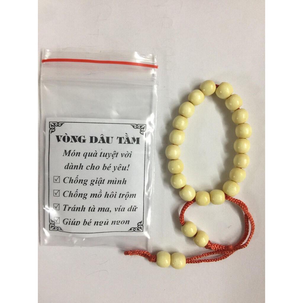 Combo 3 Vòng dâu tằm đeo tay, chân cho bé