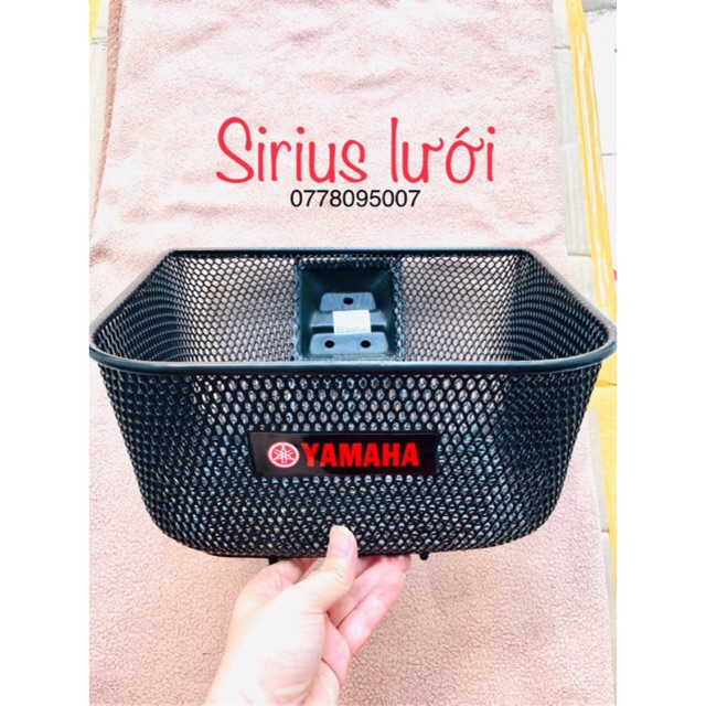 Rổ gắn xe sirius - hàng cao cấp chất lượng