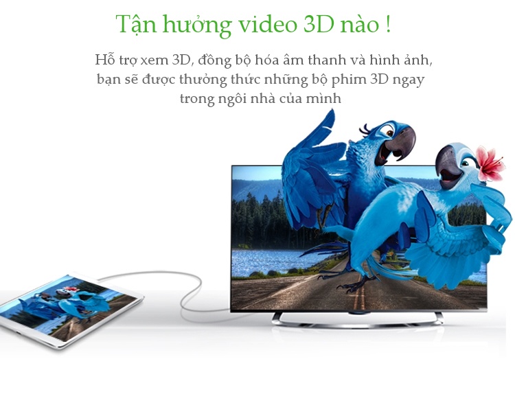 Cáp chuyển Micro HDMI Type D sang HDMI Type A dài từ 1-3m UGREEN HD127