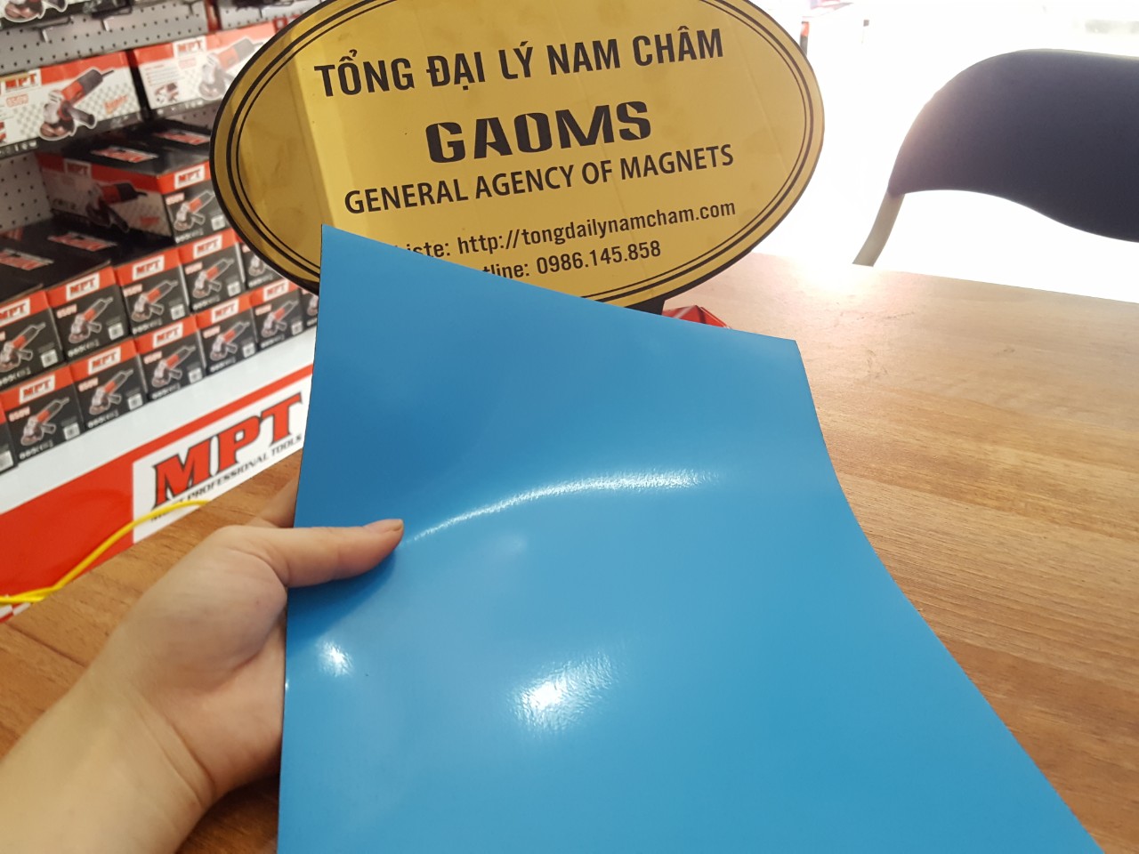 Tấm nam châm dẻo A4 các màu ( giá 1 tấm )