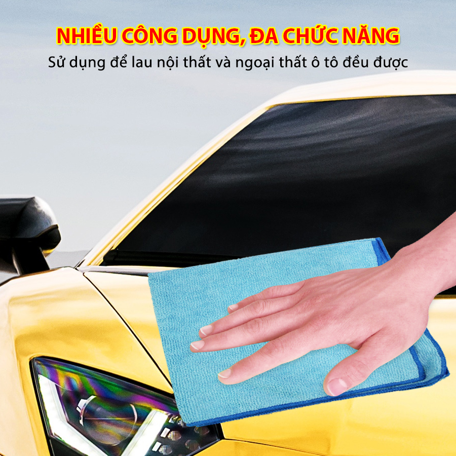 Khăn Lau Ô Tô Microfiber VIAIR (30*40cm)