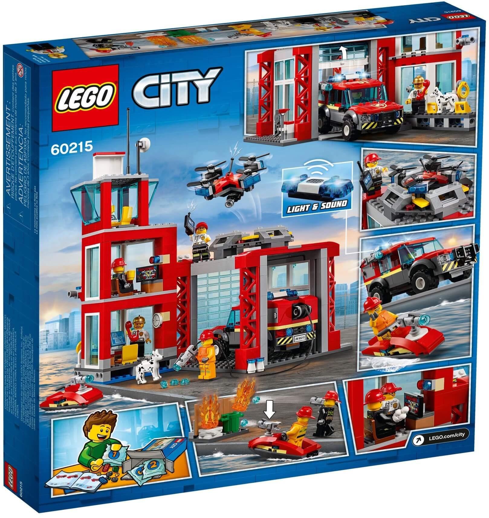 LEGO City 60215 - Trạm Cứu Hỏa (LEGO 60215 Fire Station)
