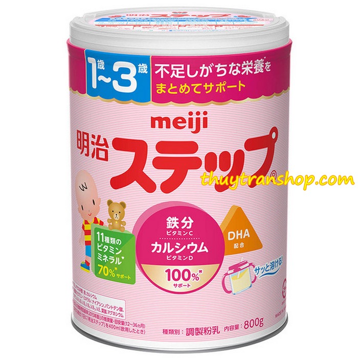 Sữa Meiji Lon Nội Địa Nhật