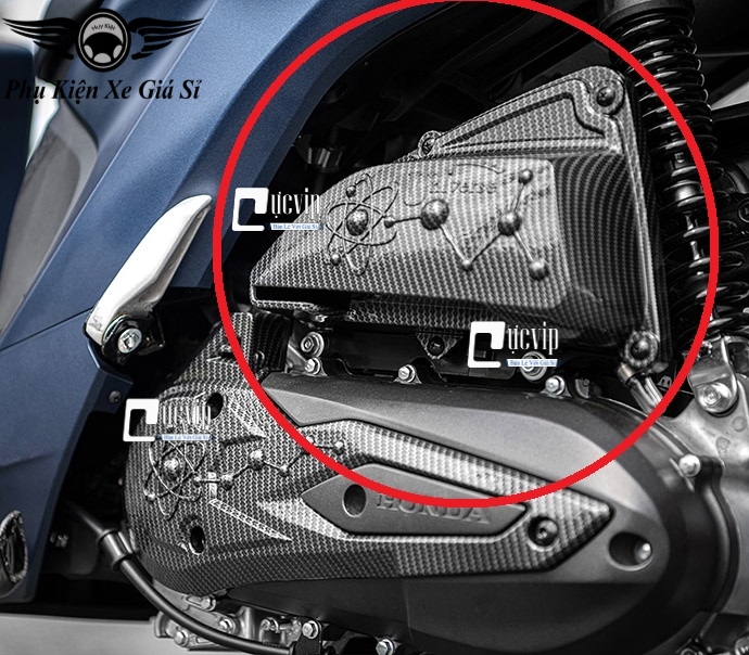 Ốp Pô E Xe Vision 2021 Carbon MS3808