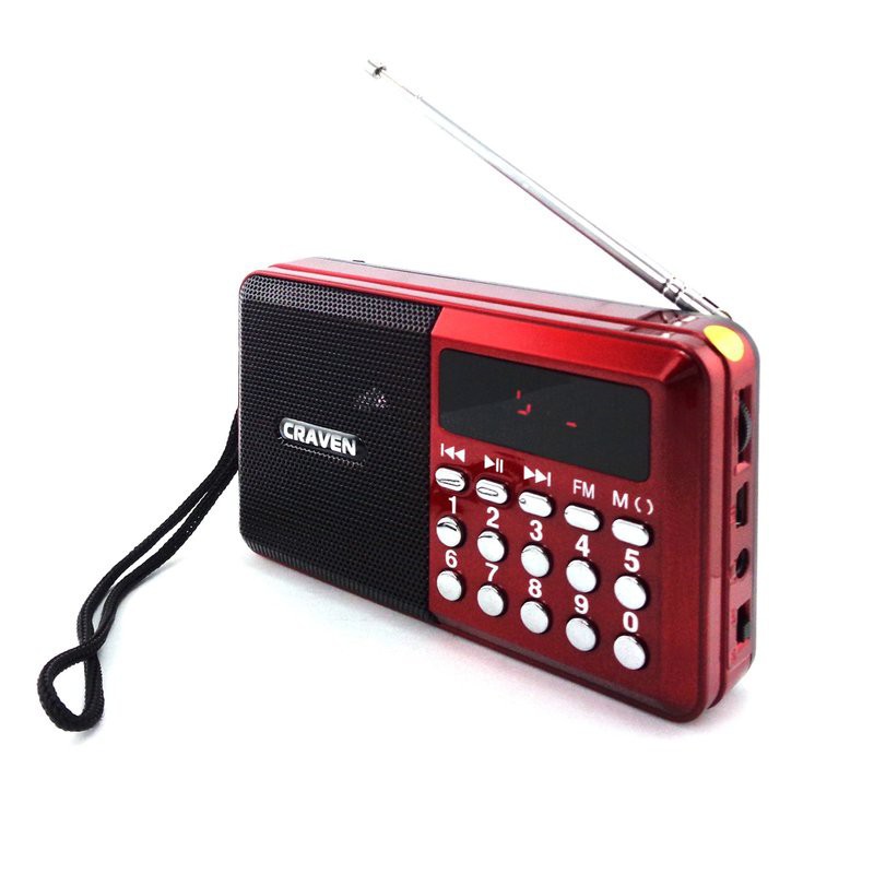 Loa Đài Craven - CR26 Nghe Nhạc - Thẻ Nhớ - FM