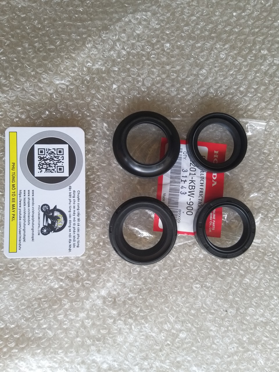 Phốt phuộc trước Phốt dầu Phốt bụi 31/43/10  Honda CBR150 CM125 LA250 CM250 CB250 Nighthawk 250 Master125 và cho các dòng xe tương ứng ( 1 bộ 4 cái)