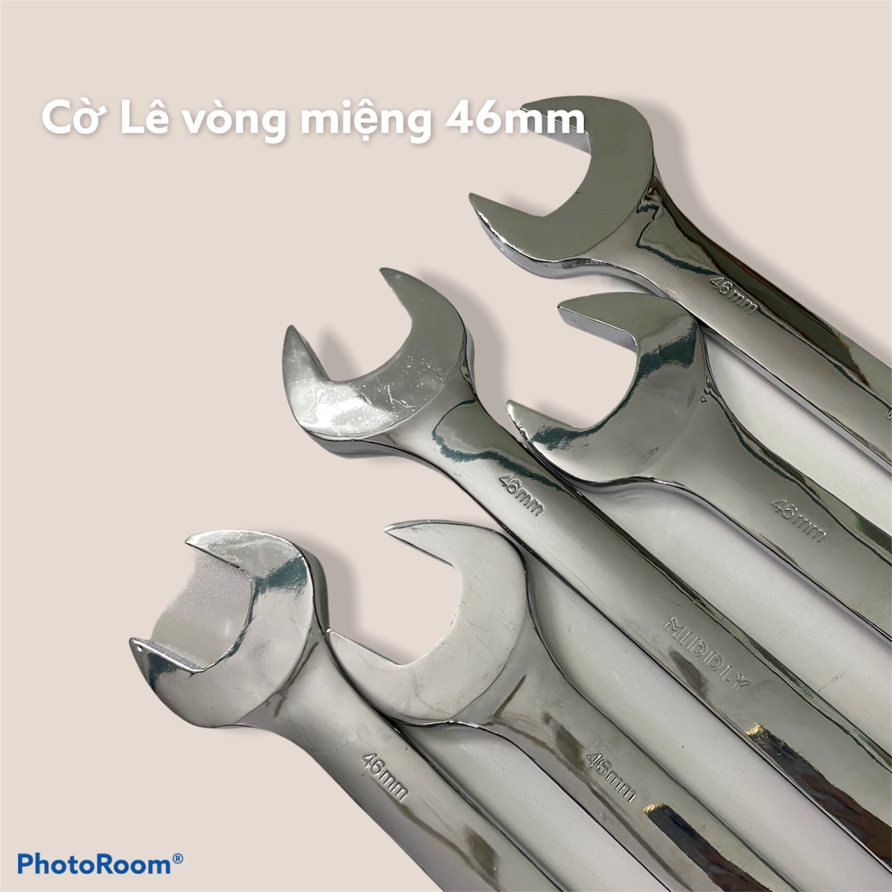 Cờ lê vòng miệng 46mm 2 đầu