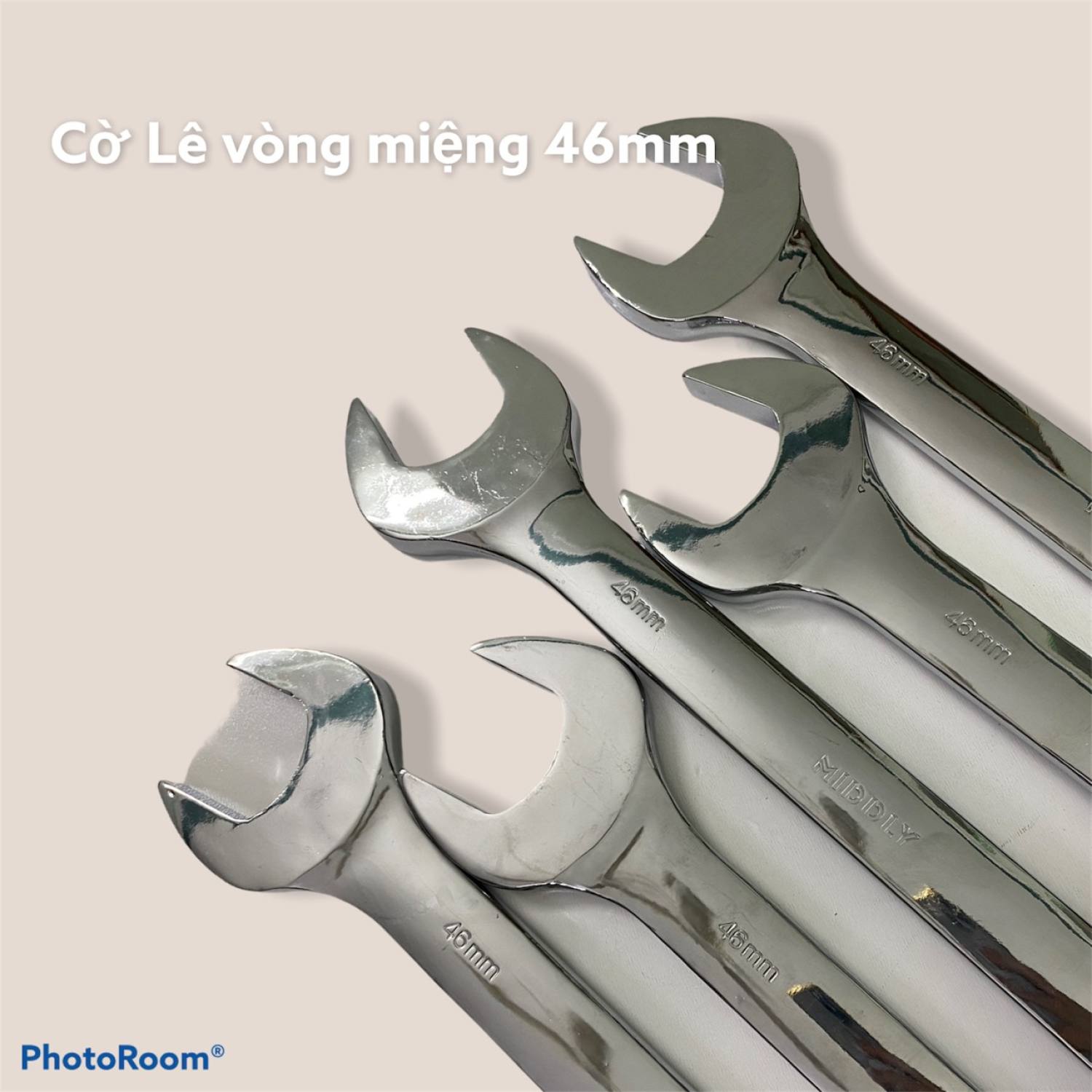 Cờ lê vòng miệng 46mm 2 đầu