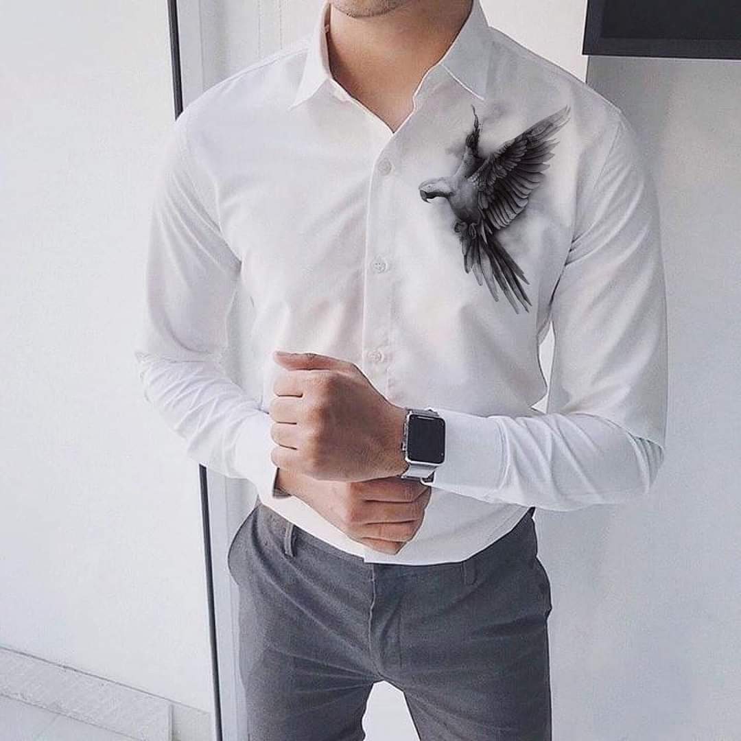 Áo sơ mi nam ngắn tay con vẹt bao đẹp