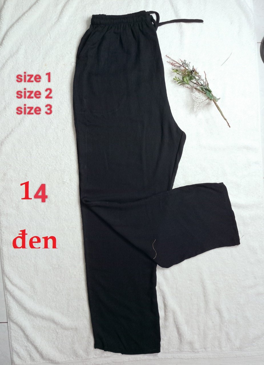 Quần ống đứng Tole thái size 2(58-68kg)