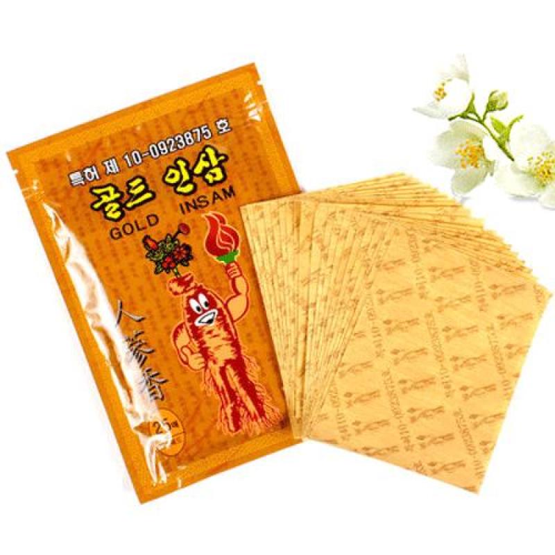 Cao Dán Hồng Sâm Gold Insam Trị Nhức Mỏi Hàn Quốc - Gói 25 miếng tốt nhất