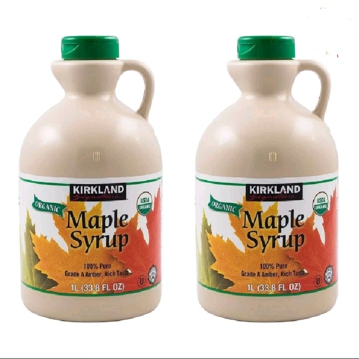 [Maple Syrup] Si rô cây phong hữu cơ 1 Lít - Kirkland