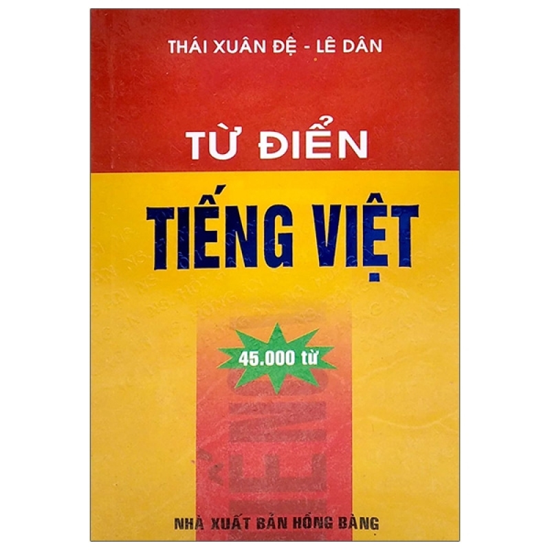 Fahasa - Từ Điển Tiếng Việt (45000 Từ)
