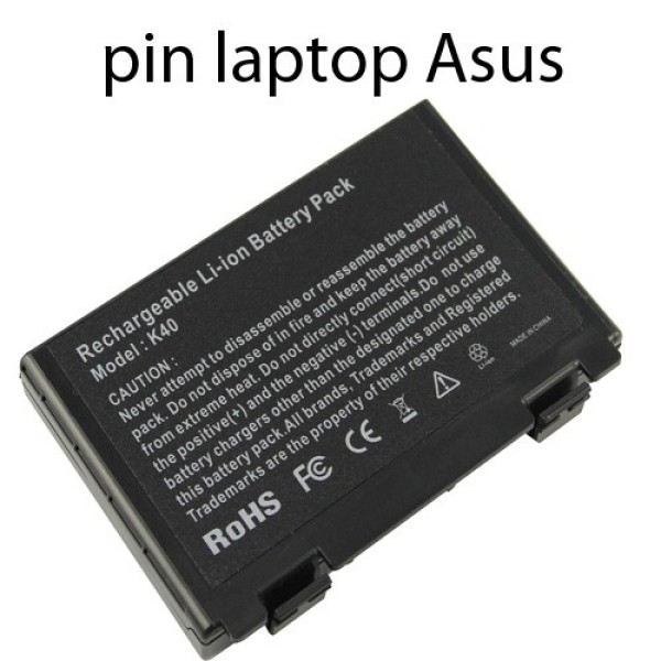 Pin Laptop Asus K50 K50IJ K50IN K40 K51 K60 K61 K70 P50 P81 X65 X70 X5 X87 X8A X8AIE X8AIJ PRO8 P81IJ A32-F82 A32-F52-Bảo hành 12 tháng- Hàng mới 100%