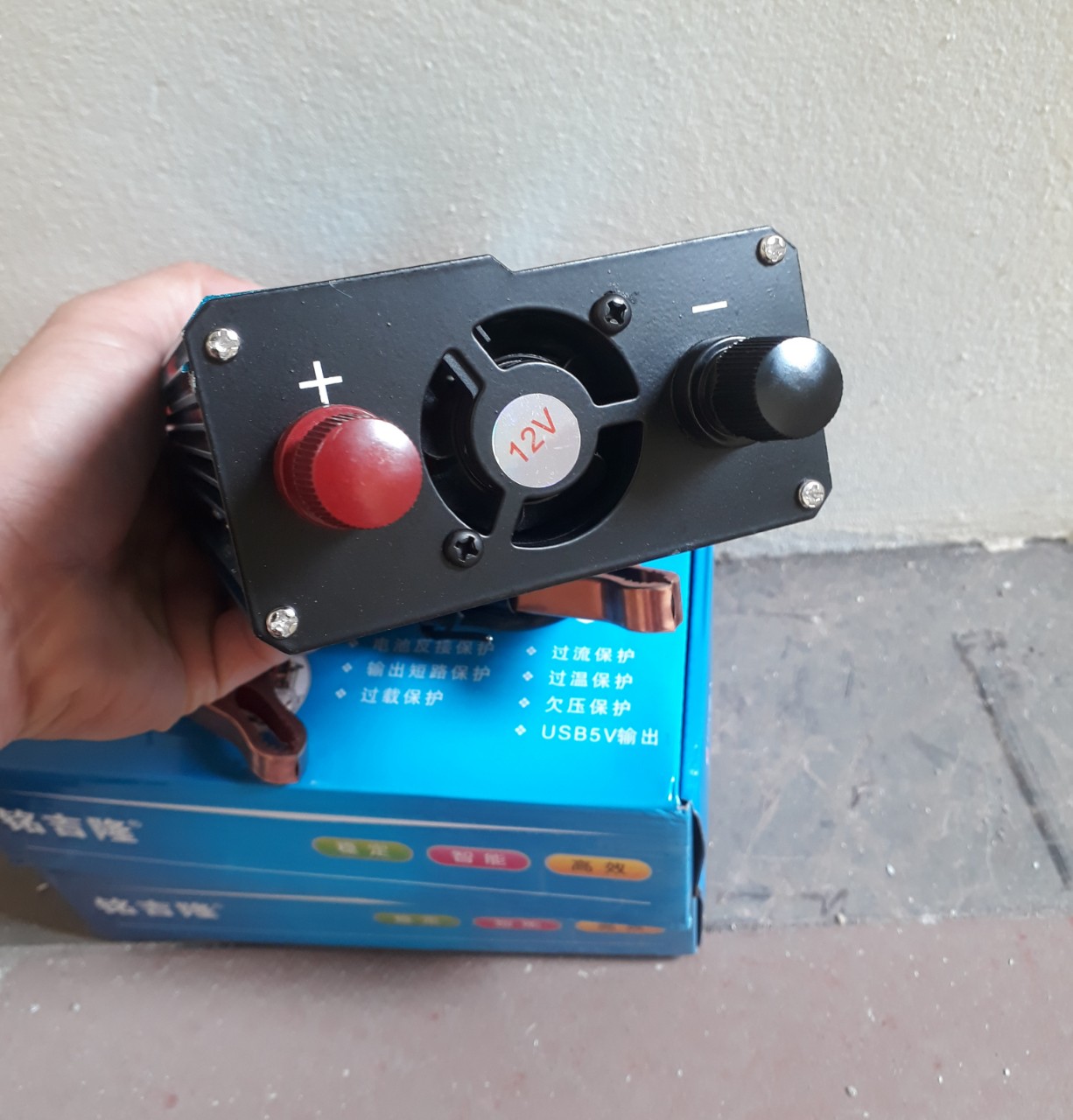 Bộ kích 12v lên 220v, công suất 1200w